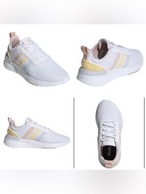 Big Girl's adidas Racer TR21 Running Shoes Sz 7